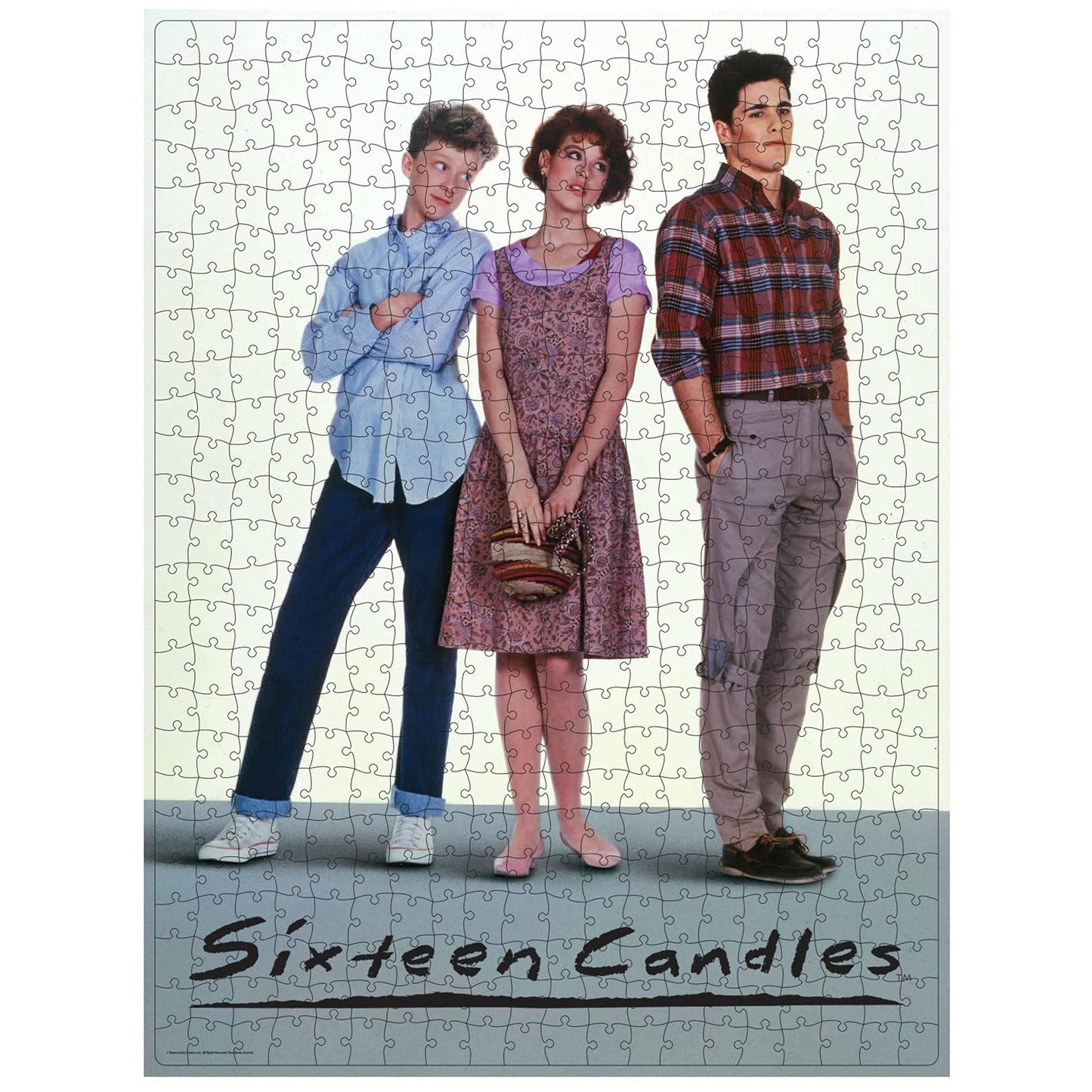 Sixteen Candles Movie 500-Piece Puzzle In Plastic Retro Blockbuster Vhs Video Case