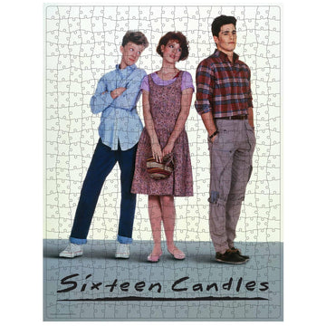 Sixteen Candles Movie 500-Piece Puzzle In Plastic Retro Blockbuster Vhs Video Case