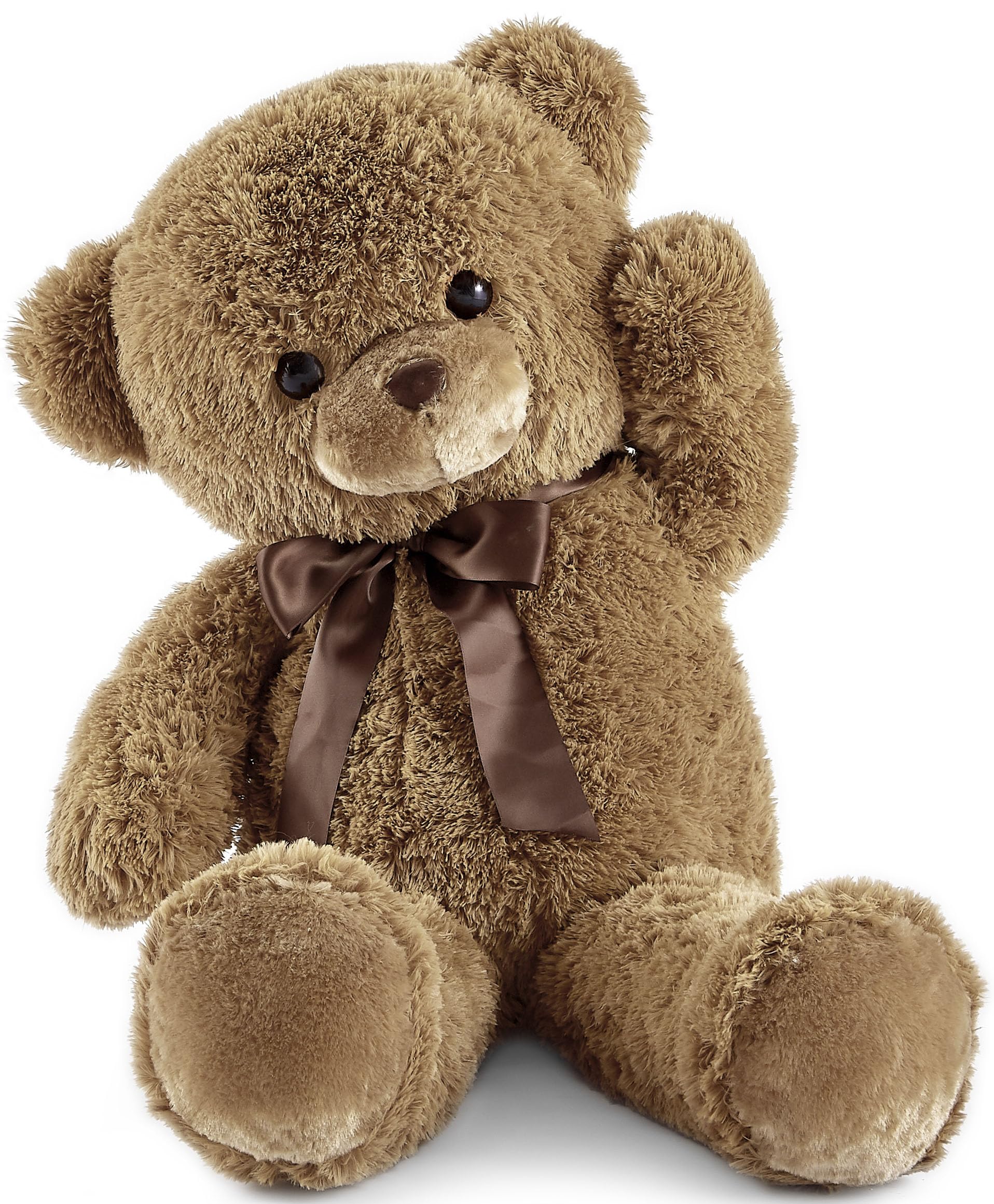 Yunnasi Big Teddy Bear Stuffed Animal 35 Inches Giant Stuffed Bear Gift For Girlfriend Children On Birthday Valentine'S Day Christmas, Brown