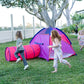 Pacific Play Tents 20433 Hide Me Berry Cute Tent + Tunnel Combo 58'' X 58'' X 46''