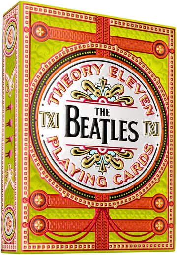 theory11 The Beatles enhanced Playing Cards - Green Deck Officially Licensed Collector's Cards
