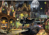 Ceaco - Thomas Kinkade - Dc Comics - Batman Gotham City - 1000 Piece Jigsaw Puzzle