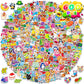 600Pcs Stickers For Kids, Water Bottle Stickers, Vinyl Waterproof Scrapbook Cute Bulk Stickers Pack For Laptop Skateboard Comput