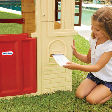 Little Tikes Cape Cottage Playhouse With Working Door, Windows, And Shutters - Tan, Toddlers Ages 2+ Years