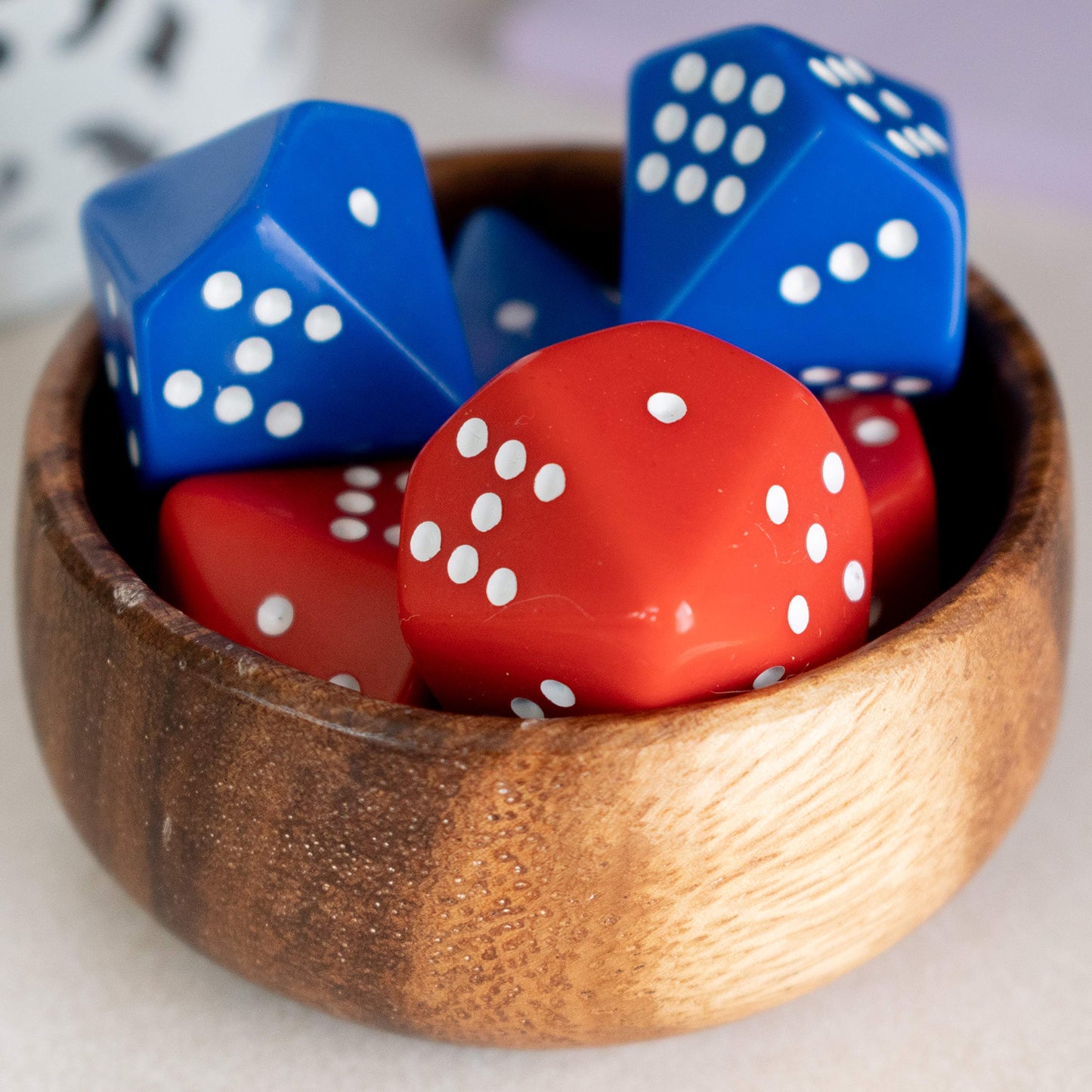 Learning Advantage Subitizing Dice - Set Of 6 - Hands On Math Manipulative - Teach Early Numeracy - Math Games For Kids