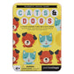 Petit Collage Magnetic Cats & Dogs Travel Game - 2 Player, Ages 4+, Aluminum, Portable Tin Included, Model PTC326