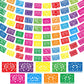 Boao 8 Packs 120 ft Mexican Party Decorations Fiesta Banner Plastic Papel Picado Banner Garland Cinco De Mayo Decor Dia De Los M