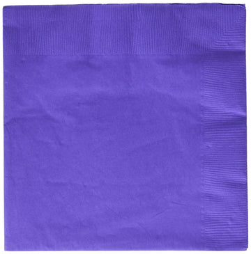 New Purple 3-Ply Dinner Napkins| Pack of 20 | Party Supply