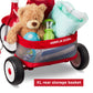 Radio Flyer 4-in-1 Stroll 'N Trike, Red Toddler Trike for Ages 1-5, Alloy Steel, Large, Model 491