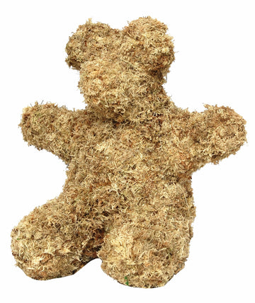 Teddy Bear - Large - Sphagnum Moss Topiary Form