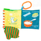 KIDS PREFERRED Goodnight Moon Soft Book, 5" Cotton, Multicolor, On-The-Go Clip, Model 33402