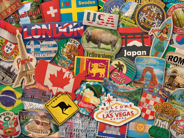 Ceaco - Around The World - 300 Oversized Piece Jigsaw Puzzle