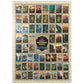 Mypuzzle 63 American National Parks: By Kenneth Crane, Vintage Poster - Premium 500 Piece Jigsaw Puzzle For Adults