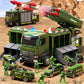 Military Truck Toys for 3 4 5 6 Year Boy - 12.8 Transforming Army Toys with 8 Launchable Missiles, 12 Soldier Figures & 6 Alloy 