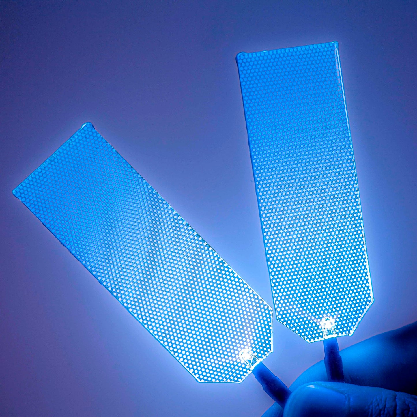 mlnyitus [Azure] Flexible Helmet Decorations led Lights Flexible Cosplay DIY kit Decorations RGB Light Superhero for Men Gifts