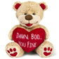 Valentines Bear - 8 Inches Tall - Funny For Girlfriend, Boyfriend, Husband Or Wife