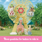 Calico Critters Baby Ferris Wheel, Dollhouse Playset With Toy Poodle Figure Included