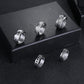 Magitaco Spinner Rings Stainless Steel Anxiety Rings Moon Star Flower Lunnar Phase Fidget Rings For Anxiety For Women Men