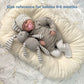 Fluffyfun Plush Baby Bunny Rabbit Stuffed Animal Toy (Grey)
