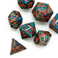 UDIXI Metal Dice Set, Dragon Scale D&D Metal DND Dice with Dice Pouch for Role Playing Games Dungeons and Dragons and Other Tabl