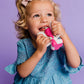 Baby Banana Magical Unicorn Toothbrush - Silicone Training Teether for Infants, 1 Count, Model BRU07