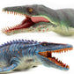 Gemini&Genius Mosasaurus And Kronosaurus Toys For Kids- Moveable Jaw Dinosaur Toys Giant Sea Monster- Great Gifts, Collection For Boys And Girls