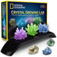 National Geographic Crystal Growing Kit - 3 Vibrant Colored Crystals To Grow With Light-Up Display Stand, Science Toy For Girls And Boys Ages 8-12, Includes 3 Gems, Cool Stem Gift (Amazon Exclusive)