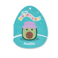 Squishmallows Original 20In Austin The Green Avocado With Bucket Hat - Official Jazwares Plush (Jumbo)