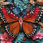 Naturelish Butterfly Jigsaw Puzzles For Adults 1000 Pieces, Brain Challenging Shaped Puzzle For Game Night, Family, Friends, Siz