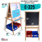 Us Art Supply Cardiff Children'S Art Activity Easel With Easel Paper Roll, 2 Large Storage Bins And Now 6 No-Spill Child'S Paint