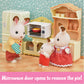 Calico Critters, Doll House Furniture and D  cor, Microwave Cabinet