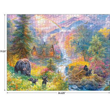 Roseart - Abraham Hunter - Mountain Mama - 1000 Piece Jigsaw Puzzle For Adults