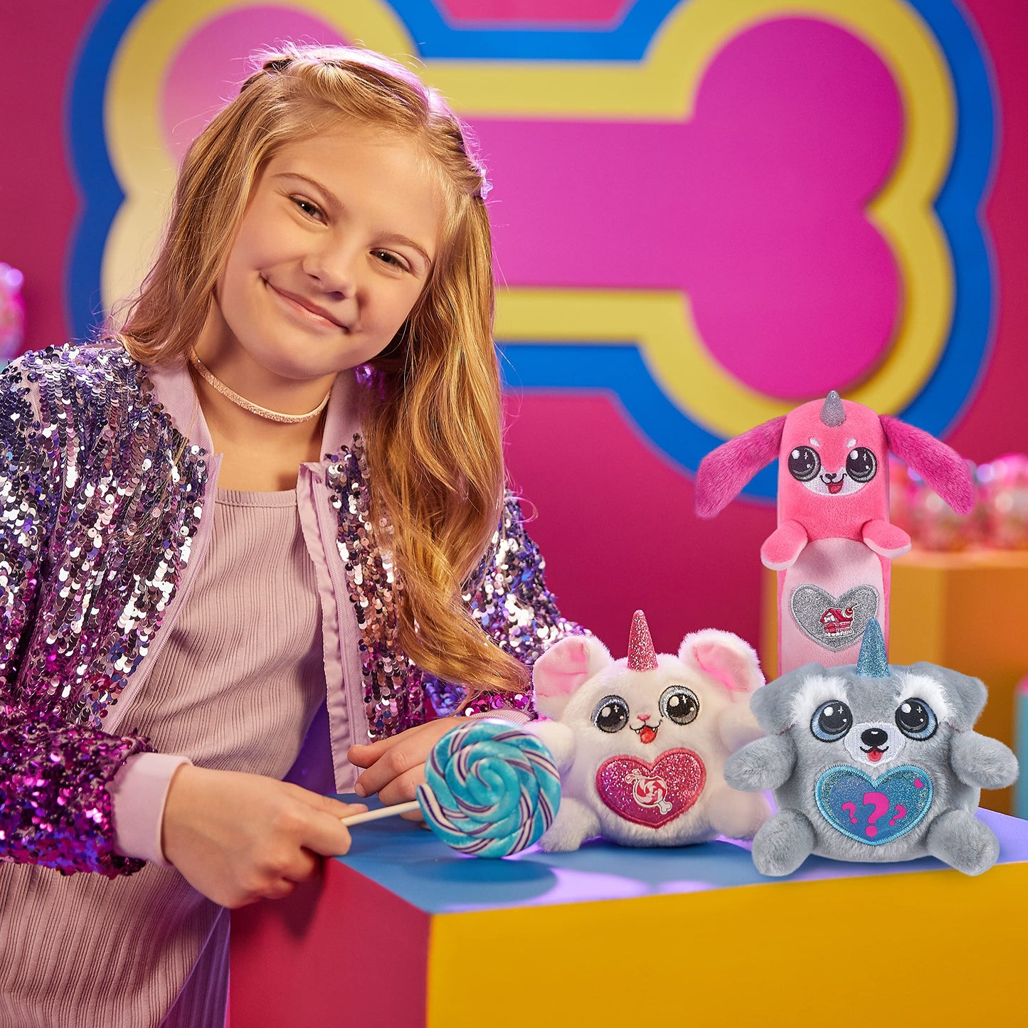 Rainbocorns Puppycorn Surprise Series 2 (Sausage Dog) by ZURU, Collectible Plush Stuffed Animal, Surprise Egg, Scratch n Sniff S