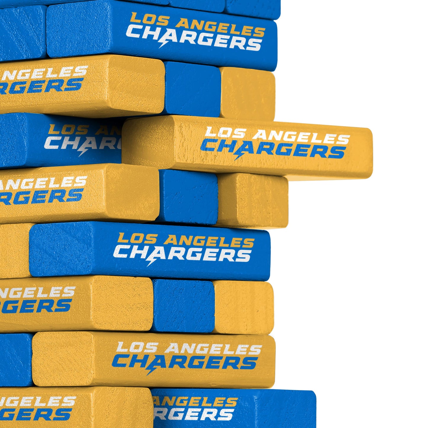 FOCO Unisex-mature-themed NFL Logo Stackable Blocks Game  Team Color  9-588