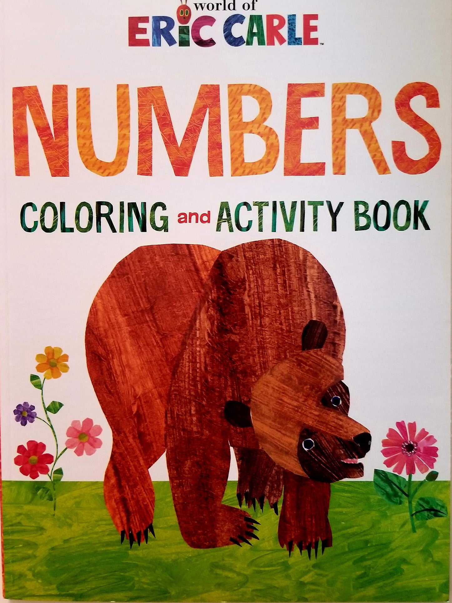 Best Bargins World of ERIC Carle Numbers & Alphabet Coloring Activity Books Set Bundle