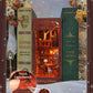 Hamino Book Nook Kit - Explore World Theme Book Nook Kits For Adults Teens And Beginners, 3D Wooden Puzzle Diy Miniature House K