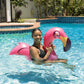 Poolcandy Inflatable Animal Pink Swim Noodle Miami Flamingo