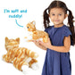 VIAHART Tamarr The Orange Tabby Cat | 10 Inch Stuffed Animal Plush | by TigerHart Toys