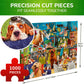 QUOKKA Jigsaw Puzzles 1000 Pieces for mature-themeds - Puzzles for Men and Women - Funny Animals for Kids Ages 8-12 - Animals Party