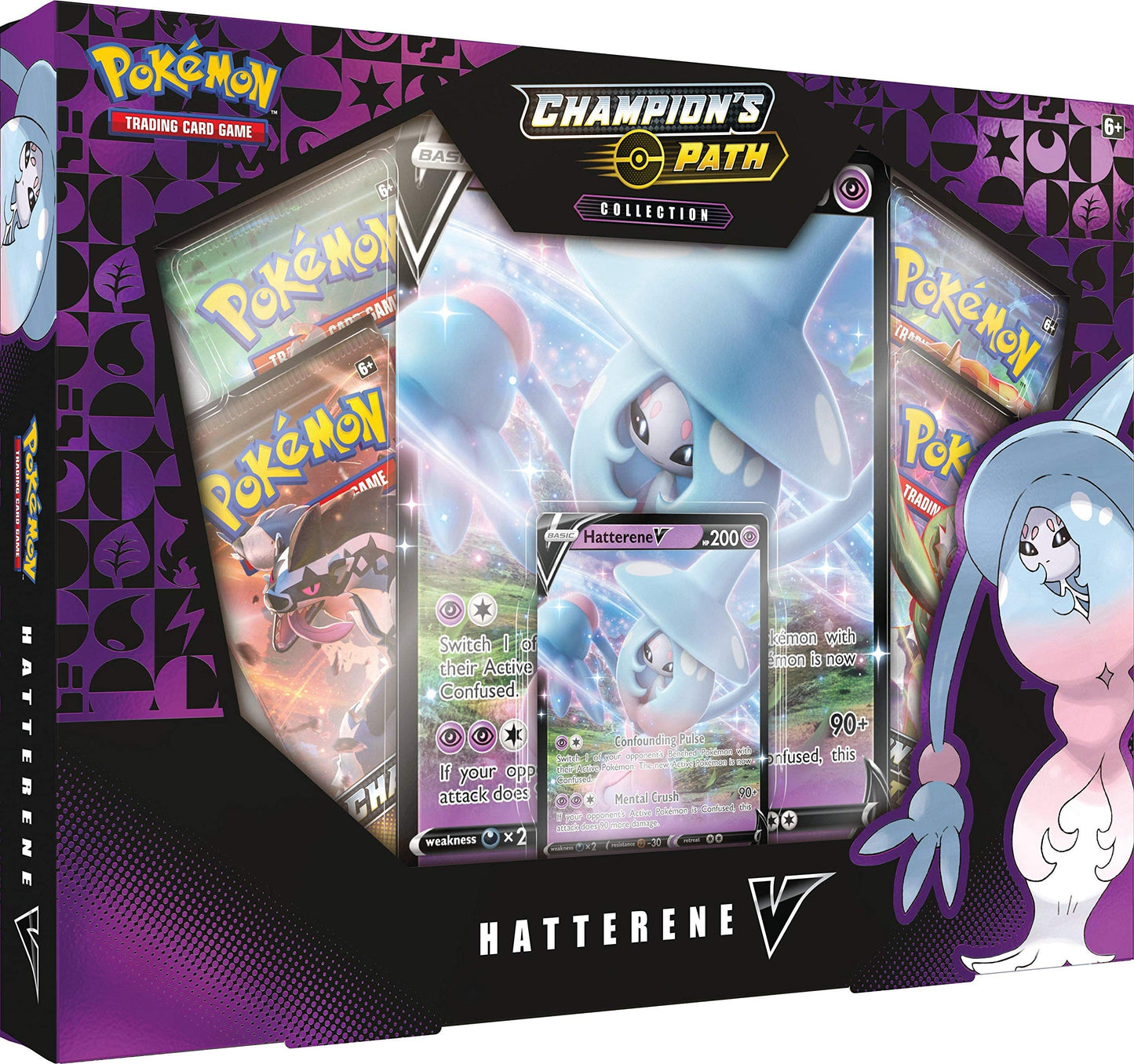Pokemon Tcg: Champion'S Path - Hatterene V, Multicolor