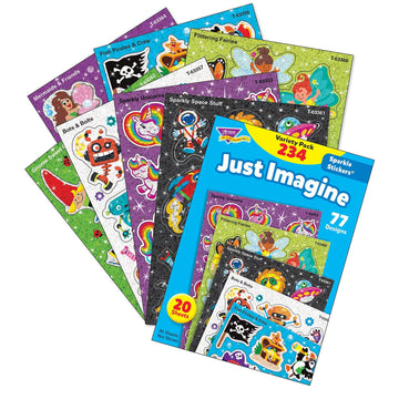 JUST IMAGINE SPARKLE STICKERS