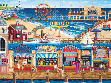 Masterpieces 400 Piece Jigsaw Puzzle For Adults, Family, Or Youth - Ocean Park - 18''X24''