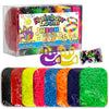Rainbow Loom® Treasure Box Neon Edition, 8,000 Rubber Bands In 8 Different Neon Colors, And A Bonus Of 2 Happy Looms, Great Activities For Boys And Girls 7+