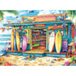 500 Piece Puzzles for mature-themeds  Seaside Souvenir Shop Jigsaw Puzzle with Surfboards  mature-themed Jigsaw Puzzle for Relaxation and Gift  Coastal Scene Puzzle Game for mature-themeds  Kids and Seniors  20.5  x 15 