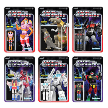 Super7 Transformers Rumble (Red) - 3.75' Transformers Action Figure Classic Cartoon Collectibles And Retro Toys