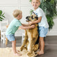 Melissa & Doug Giant German Shepherd - Lifelike Stuffed Animal Dog (Over 2 Feet Tall)