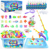 BEIREG Aqua Water Fairy Gel Kit, Magic Squishy Elf Water Toy Kit with 18 Color Gel, 18 Shape Molds, 2 Fishing Toy, Create Squish