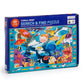 Mudpuppy Coral Reef - 64 Piece Search & Find Puzzle Featuring Diverse Marine Animals And Over 40 Hidden Images To Find For Ages