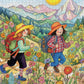 Cross & Glory - Sunny Trails: Mckenna & Maisie'S Adventure - 1000 Piece Jigsaw Puzzle For Adults & Kids 12+ & Kids 12+ | Vibrant Design | Fun Family Activity | Satin Finish | 20X27 Inches