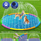 Epn Splash Pad, 16.4Ft Size Extra Large Sprinkler Play Mat For Dogs & Kids, Thicker Pool Summer Outdoor Water Toys Fountain Pad